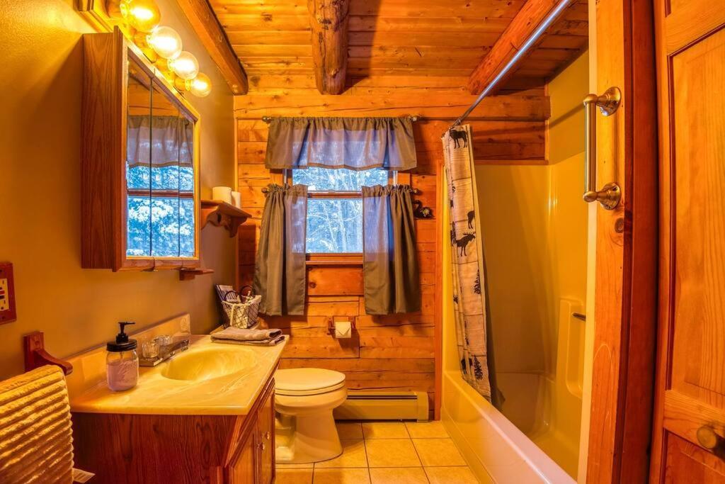 Family-Focused & Pet-Friendly Log Cabin With 4Br 2Ba Sleeps 10 Bethlehem Exterior foto