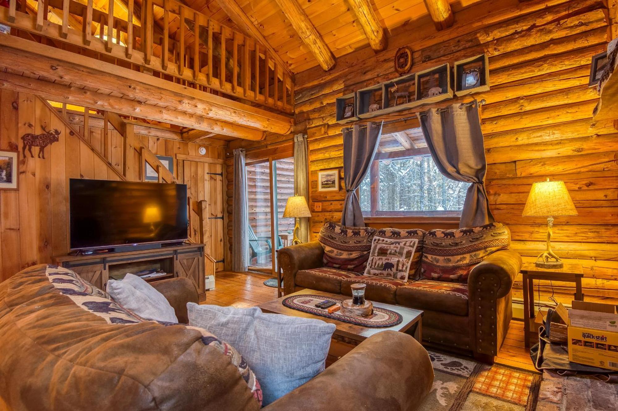 Family-Focused & Pet-Friendly Log Cabin With 4Br 2Ba Sleeps 10 Bethlehem Exterior foto